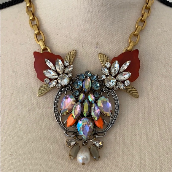 J Crew Sparkling Necklace - Picture 1 of 5